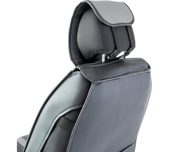 Каркасные 3D накидки на передние сиденья CarPerformance 2 шт. CUS-3012 BK/GY