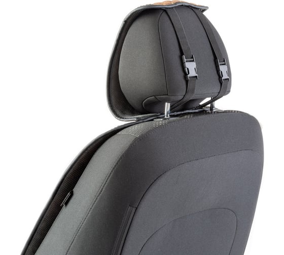 Накидки на передние сиденья CarPerformance 2 шт. материал fiberflax /мягкий лен/ CUS-1052 BR/BE