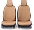 Накидки на передние сиденья CarPerformance 2 шт. материал fiberflax /мягкий лен/ CUS-1052 BR/BE 2
