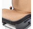 Накидки на передние сиденья CarPerformance 2 шт. материал fiberflax /мягкий лен/ CUS-1052 BR/BE 6