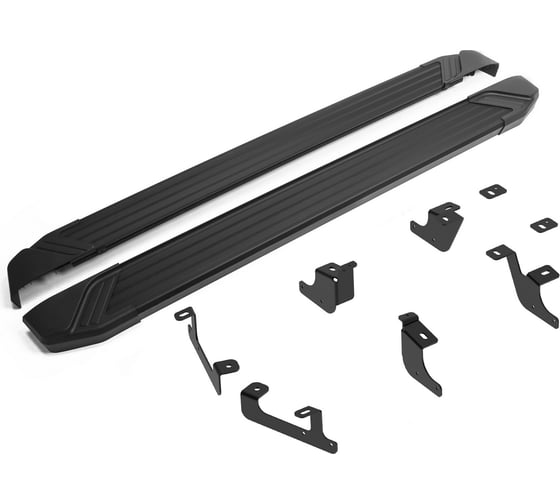 Пороги на авто Rival Black Geely Coolray SX11 2023-/Belgee X50 2023-, рынок РФ F173ALB.1908.1
