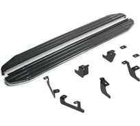 Пороги на авто Rival Premium Geely Coolray SX11 2023-н.в./Belgee X50 2023-н.в. A173ALP.1908.1