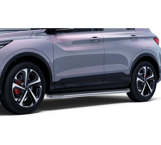 Пороги на авто Rival Premium Geely Coolray SX11 2023-н.в./Belgee X50 2023-н.в. A173ALP.1908.1