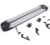 Пороги на авто Rival Bmw-Style круг Geely Coolray SX11 2023-н.в./Belgee X50 2023-н.в. D173AL.1908.1