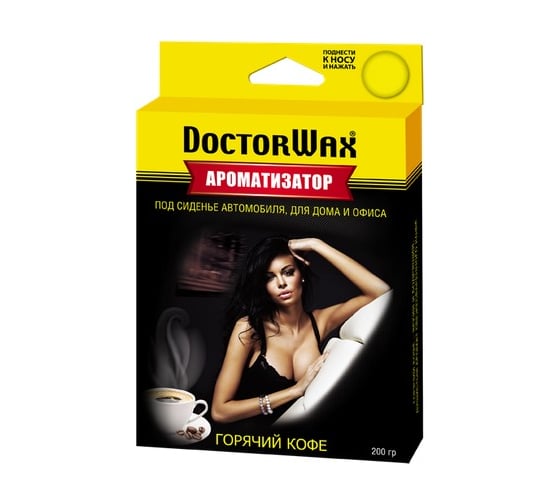 Ароматизатор воздуха под сиденье DoctorWax Кофе DW0806
