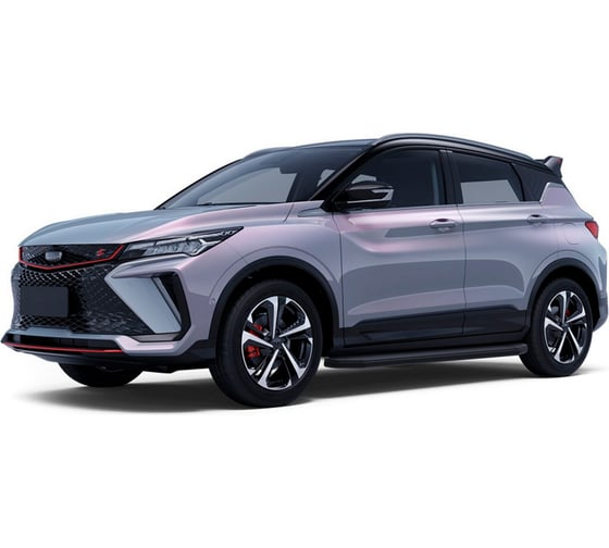 Пороги на авто Rival Premium-Black Geely Coolray SX11 2023-н.в./Belgee X50 2023-н.в. A173ALB.1908.1