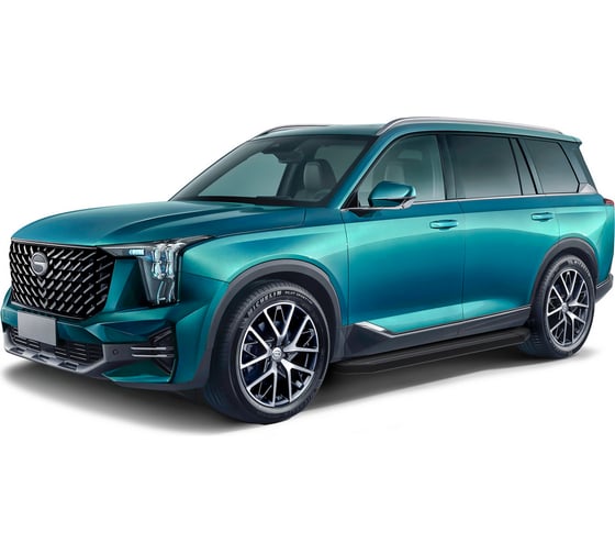 Пороги на авто Rival Premium-Black GAC GS8 II поколение 2023-н.в. A193ALB.9203.1