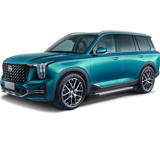 Пороги на авто Rival Bmw-Style круг GAC GS8 II поколение 2023-н.в., рынок РФ, 193 см D193AL.9203.1