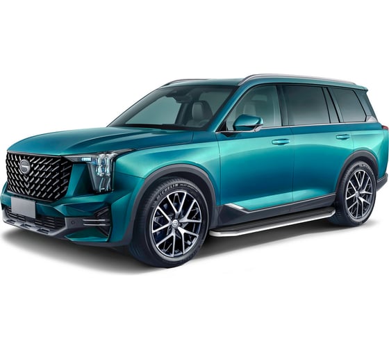 Пороги на авто Rival Premium GAC GS8 II поколение 2023-н.в., рынок РФ, 193 см, 2 шт. A193ALP.9203.1
