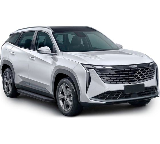 Пороги на авто Rival Premium-Black Geely Atlas II поколение 2023-н.в., рынок РФ A180ALB.1909.1