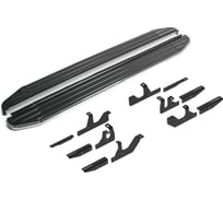 Пороги на авто Rival Premium Geely Atlas II поколение 2023-н.в., рынок РФ, 180 см A180ALP.1909.1