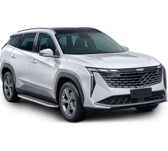 Пороги на авто Rival Premium Geely Atlas II поколение 2023-н.в., рынок РФ, 180 см A180ALP.1909.1