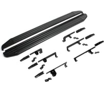 Пороги на авто Rival Premium-Black Jetour X90 Plus 2023-н.в., рынок РФ, 193 см, 2 шт A193ALB.0912.1