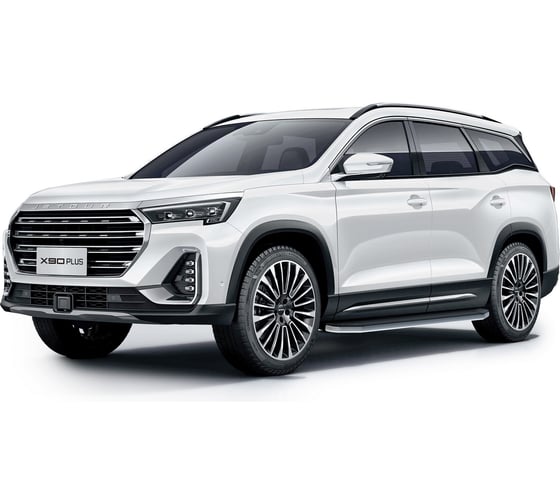 Пороги на авто Rival Premium Jetour X90 Plus 2023-н.в., рынок РФ, 193 см, 2 шт. A193ALP.0912.1