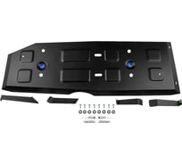 Защита топливного бака Rival JAC T9 АКПП 4WD 2024-н.в., рынок РФ, сталь 1.8 мм 111.9220.1