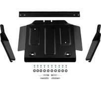 Защита РК Rival JAC T9 АКПП 4WD 2024-н.в., рынок РФ, сталь 1.8 мм, с крепежом 111.9219.1