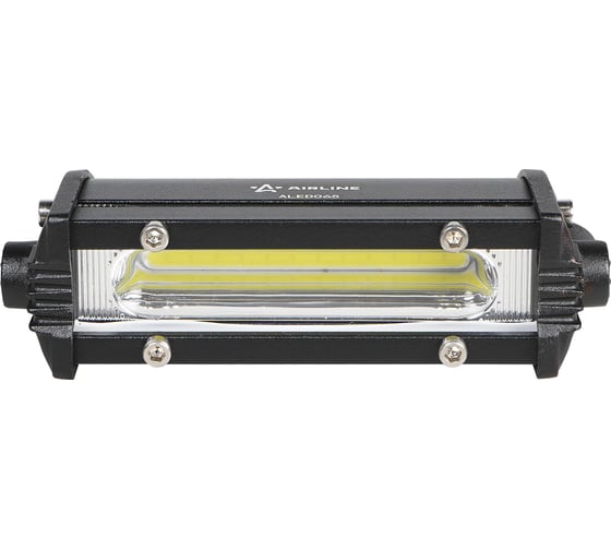 Фара светодиодная Airline (балка) однорядная 1COB (12LED), направленный свет, 6Вт, 108x30x47мм, 12/24В ALED065