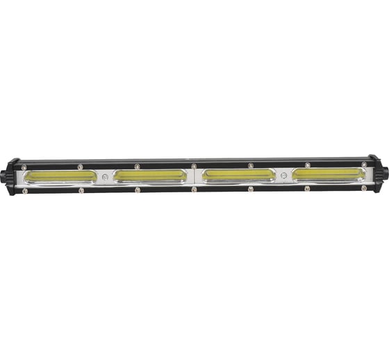 Фара (балка) светодиодная однорядная Airline 4COB (48LED), направленный свет, 24Вт, 343x30x47мм, 12/24В ALED067