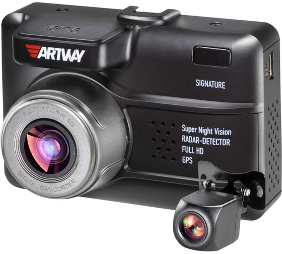 Видеорегистратор Artway COMBO 5 в 1 Signature Dual MD-109