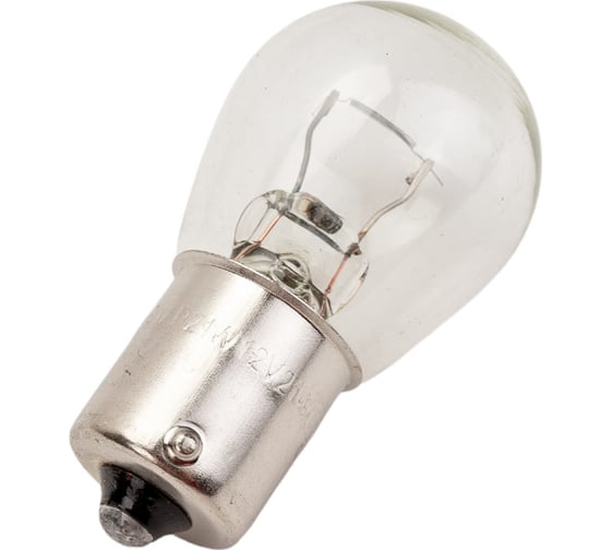 Лампа накаливания Rekzit P21W, 12V21W, BA15S, Standard 90401