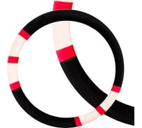 Оплетка SKYWAY Arctic-5 L черно/бежево/красная искусственный мех S01107002