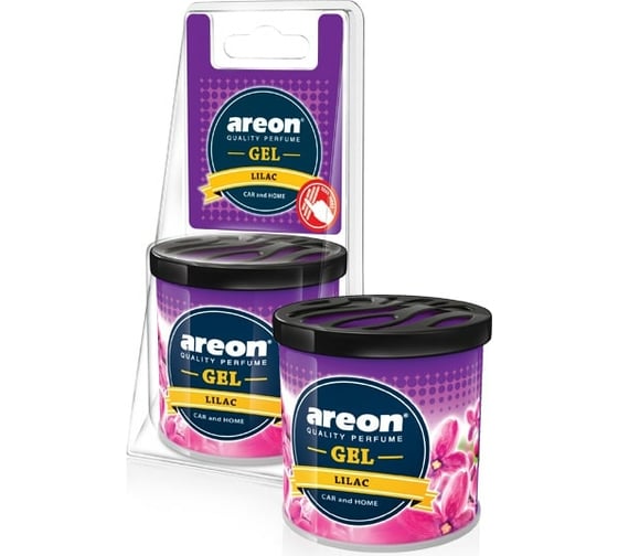 Автомобильный ароматизатор Areon GEL CAN BLISTER Сирень 704-GCB-07