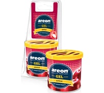 Автомобильный ароматизатор Areon GEL CAN BLISTER Яблоко 704-GCB-01