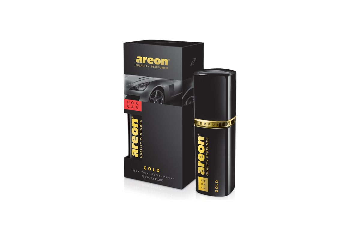 Автомобильный ароматизатор Areon GEL PERFUME 50 мл, Золото 704-AP2