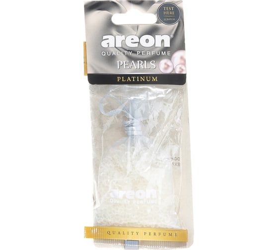 Автомобильный ароматизатор Areon PEARLS LUX Платина 704-APL-04