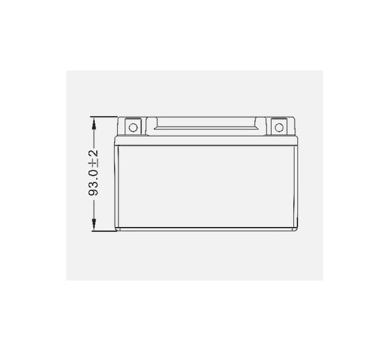 Мото аккумулятор WBR MT12-7 MF УТ-00002665