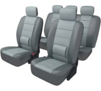 Чехлы Carfort Armor кожаные, серый, 13 предметов 50368