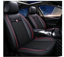 Чехлы накидки Carfort Inspired черные, экокожа, черный 69931