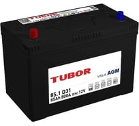 Аккумулятор AGM 6СТ-85.1 VRLA D31 B00 Tubor 4610082700147