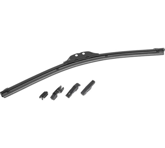 Бескаркасная щетка стеклоочистителя Ganz 410mm (8 адаптеров) GIS01015