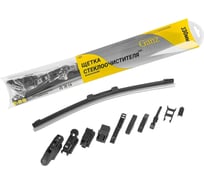 Бескаркасная щетка стеклоочистителя Ganz NEW 330mm (10 адаптеров) GIS01026