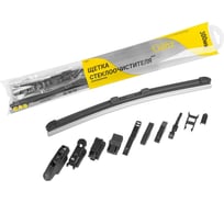 Бескаркасная щетка стеклоочистителя Ganz NEW 300mm (10 адаптеров) GIS01025