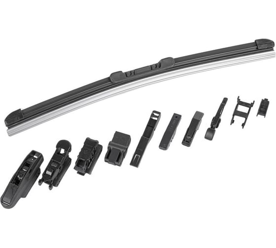 Бескаркасная щетка стеклоочистителя Ganz NEW 300mm (10 адаптеров) GIS01025