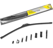 Бескаркасная щетка стеклоочистителя Ganz 530mm (8 адаптеров) GIS01020