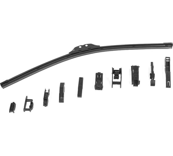 Бескаркасная щетка стеклоочистителя Ganz 480mm (8 адаптеров) GIS01018