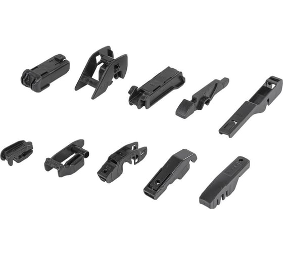 Бескаркасная щетка стеклоочистителя Ganz 480mm (8 адаптеров) GIS01018