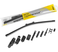 Бескаркасная щетка стеклоочистителя Ganz NEW 410mm (10 адаптеров) GIS01029