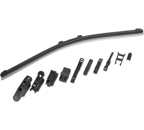 Бескаркасная щетка стеклоочистителя Ganz NEW 430mm (10 адаптеров) GIS01030