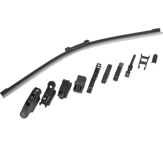 Бескаркасная щетка стеклоочистителя Ganz NEW 480mm (10 адаптеров) GIS01032