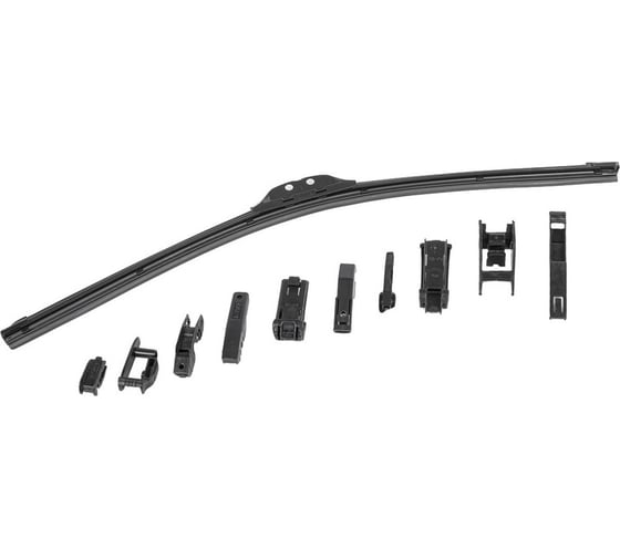 Бескаркасная щетка стеклоочистителя Ganz 510mm (8 адаптеров) GIS01019