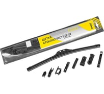 Бескаркасная щетка стеклоочистителя Ganz 360mm (8 адаптеров) GIS01013