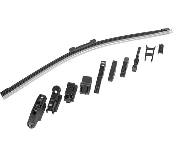 Бескаркасная щетка стеклоочистителя Ganz NEW 450mm (10 адаптеров) GIS01031