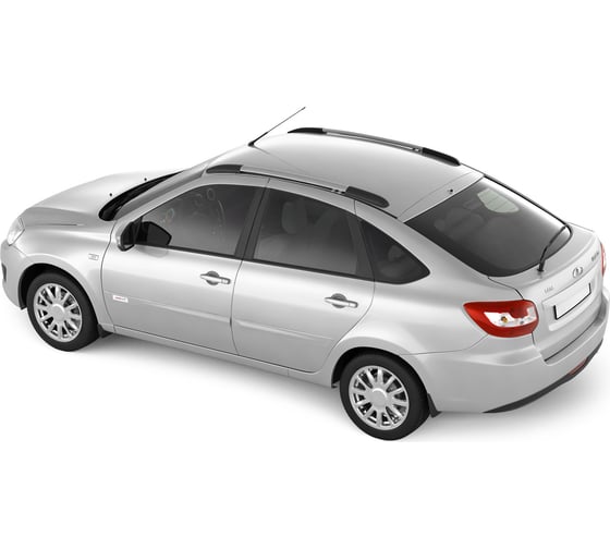 Рейлинги PT Group Серебристый муар Комфорт LADA Granta Лифтбек 2014- 01910601 LGR551603