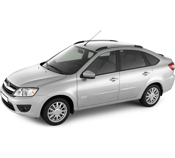 Рейлинги PT Group Серебристый муар Комфорт LADA Granta Лифтбек 2014- 01910601 LGR551603