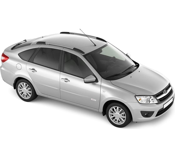 Рейлинги PT Group Серебристый муар Комфорт LADA Granta Лифтбек 2014- 01910601 LGR551603