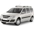 Рейлинги PT Group Черный муар Комфорт LADA Largus 2012- 01300606 LLA551601 4